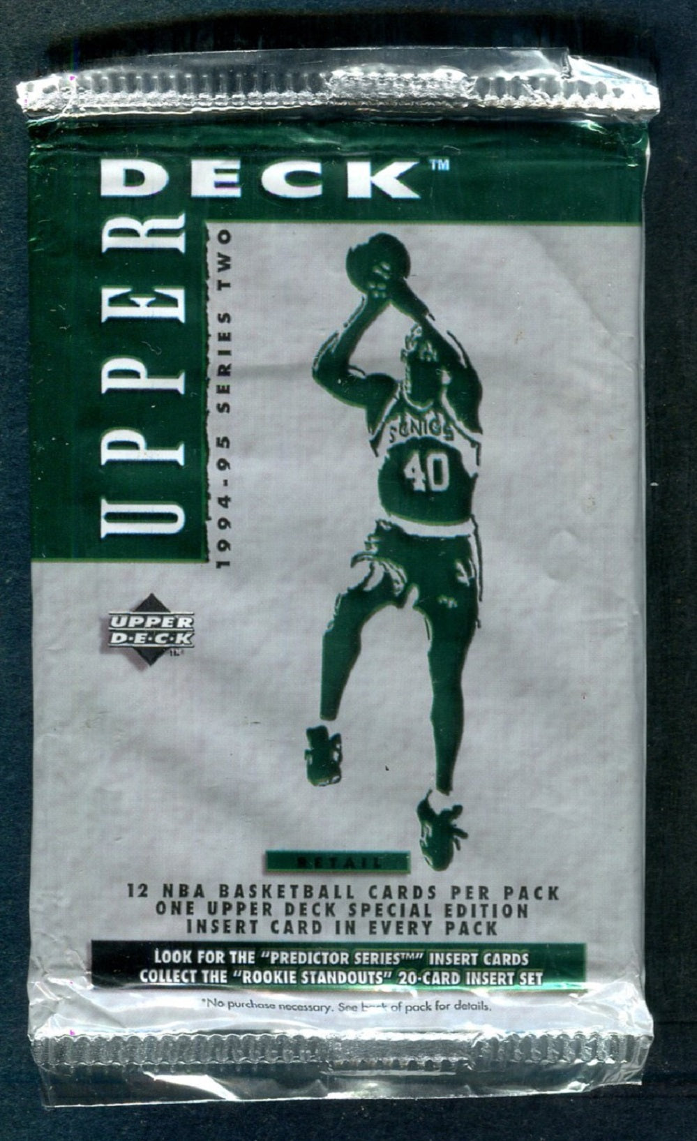 1994/95 Upper Deck Basketball Unopened Series 2 Pack (Retail)