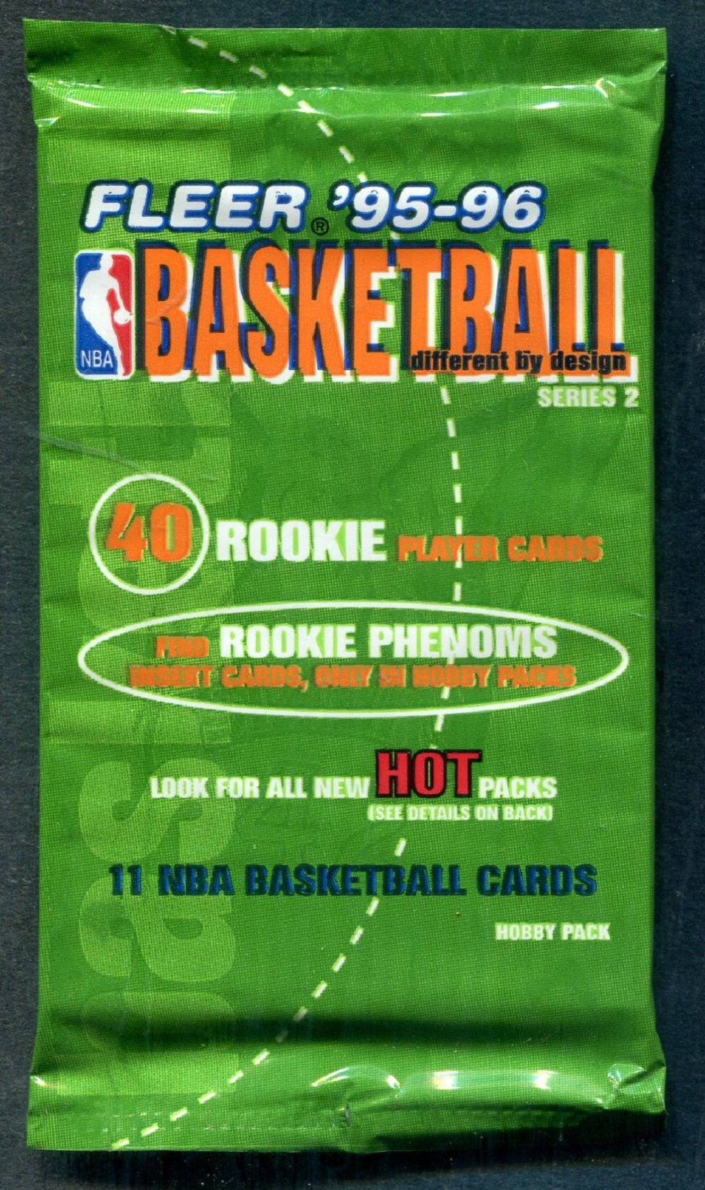 1995/96 Fleer Basketball Unopened Series 2 Pack (Hobby)