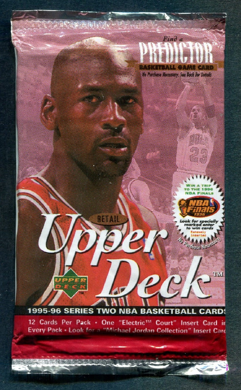 1995/96 Upper Deck Basketball Unopened Series 2 Pack (Retail)