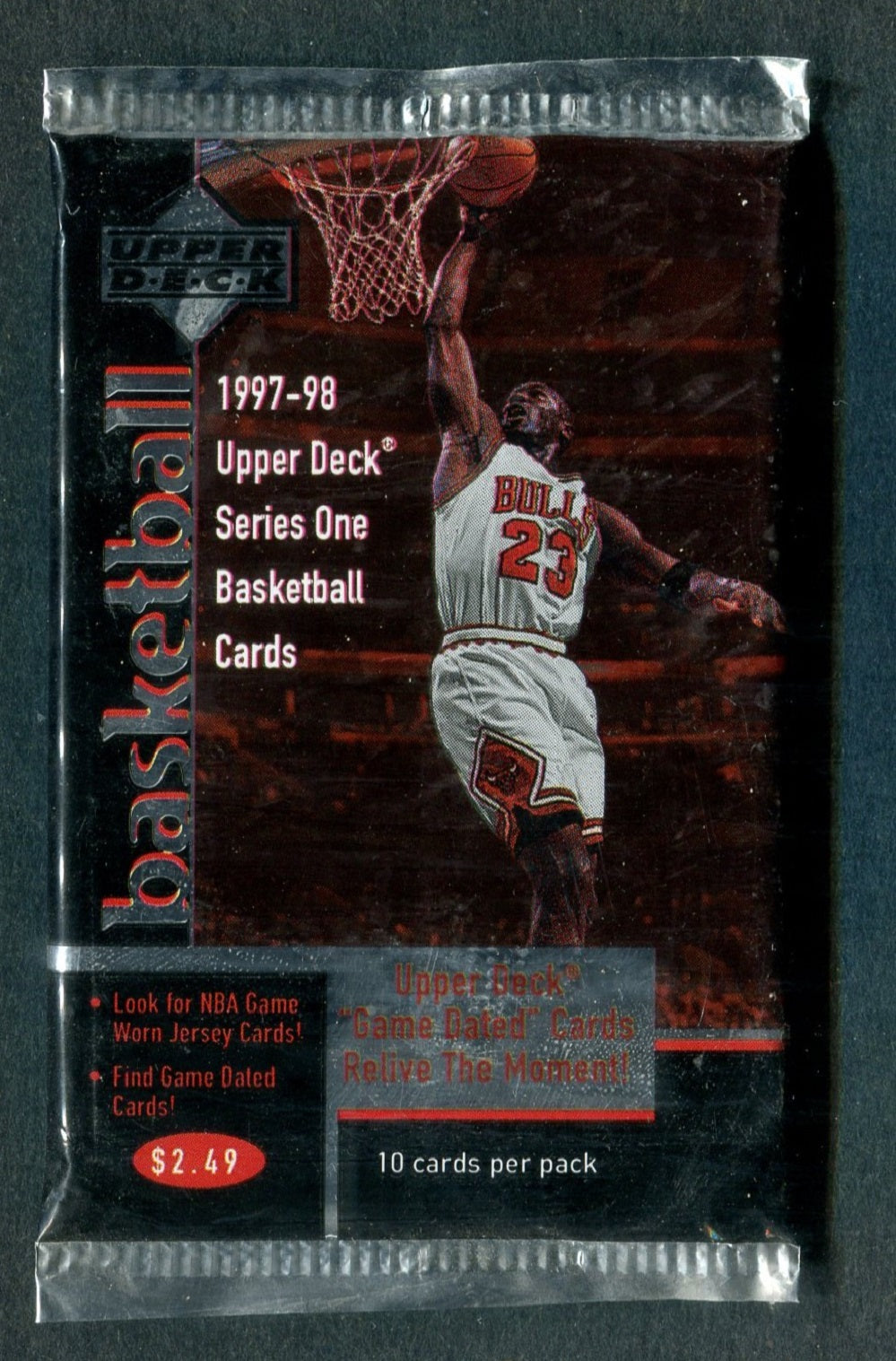 1997/98 Upper Deck Basketball Unopened Series 1 Pack (Retail) (/10)