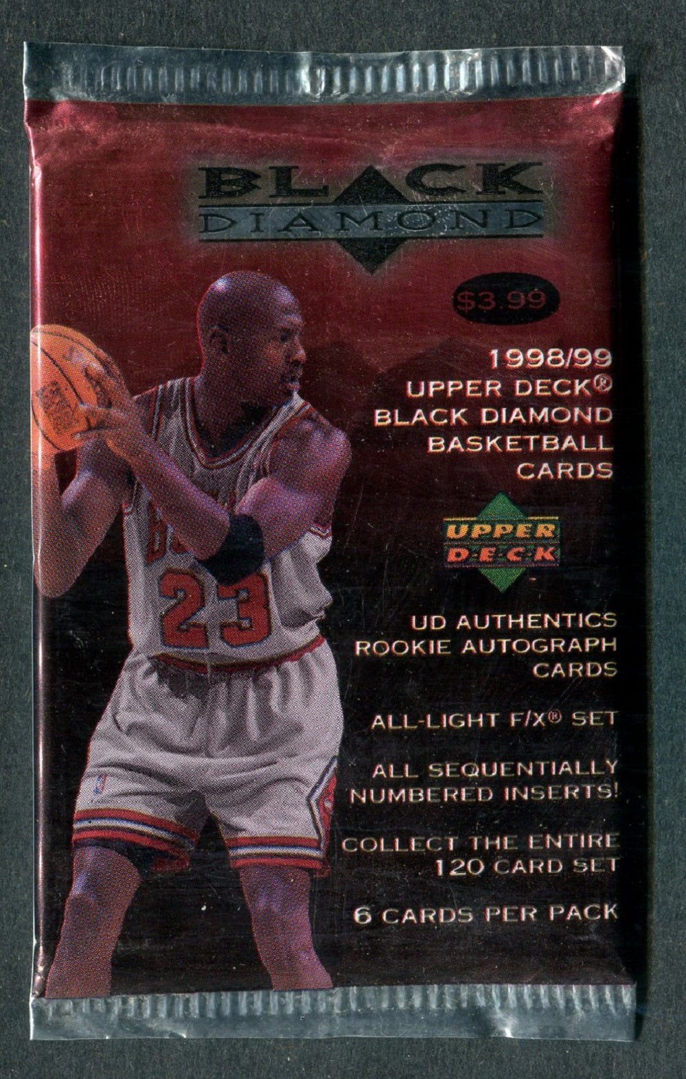 1998/99 Upper Deck Black Diamond Basketball Unopened Pack (Pre-Priced)