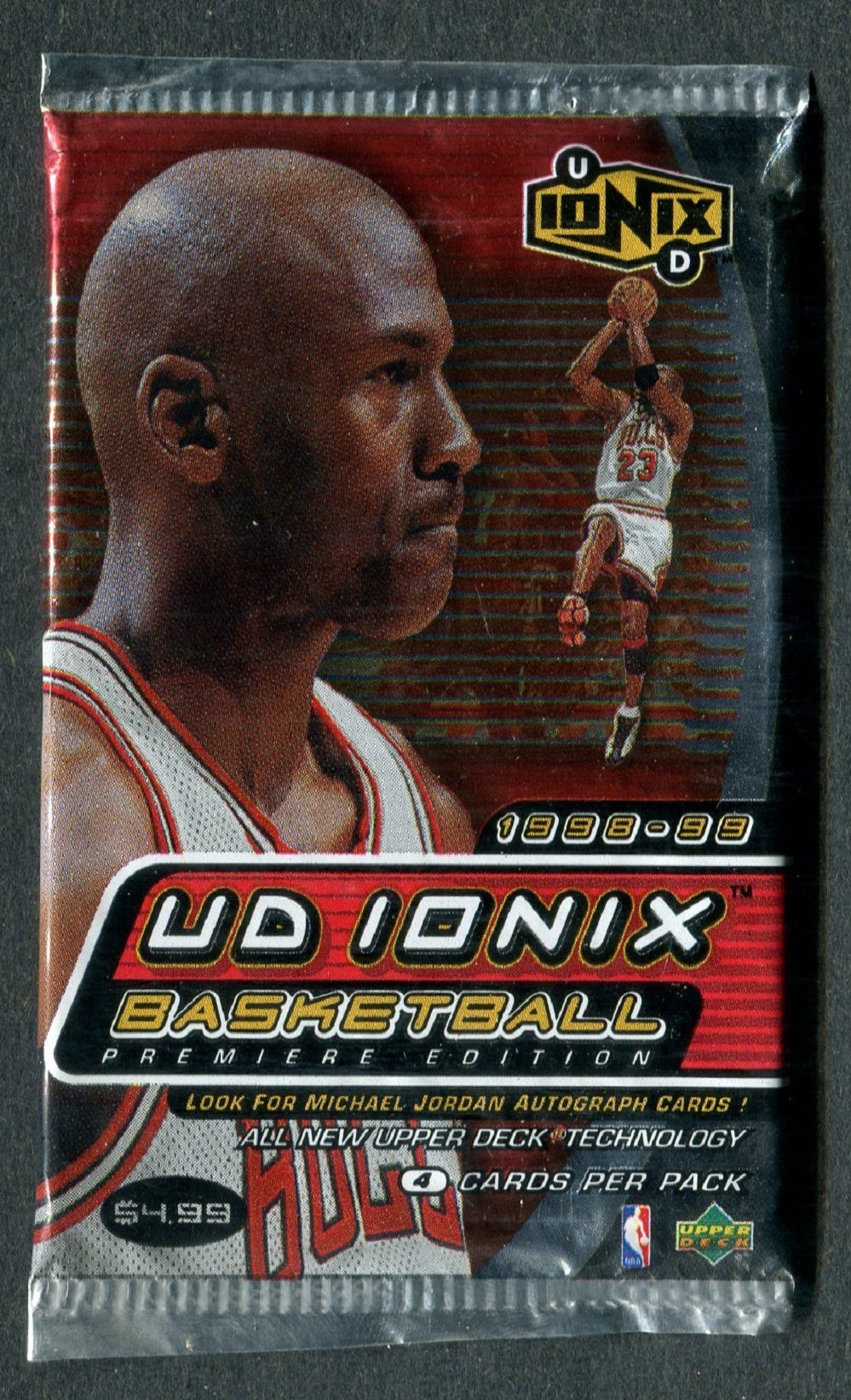 1998/99 Upper Deck Ionix Basketball Unopened Pack (Pre-Priced)