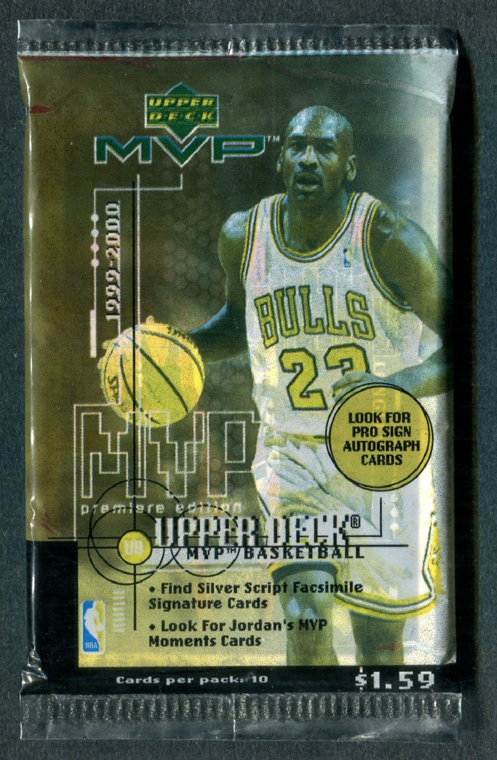 1999/00 Upper Deck MVP Basketball Unopened Pack (Pre-Priced)