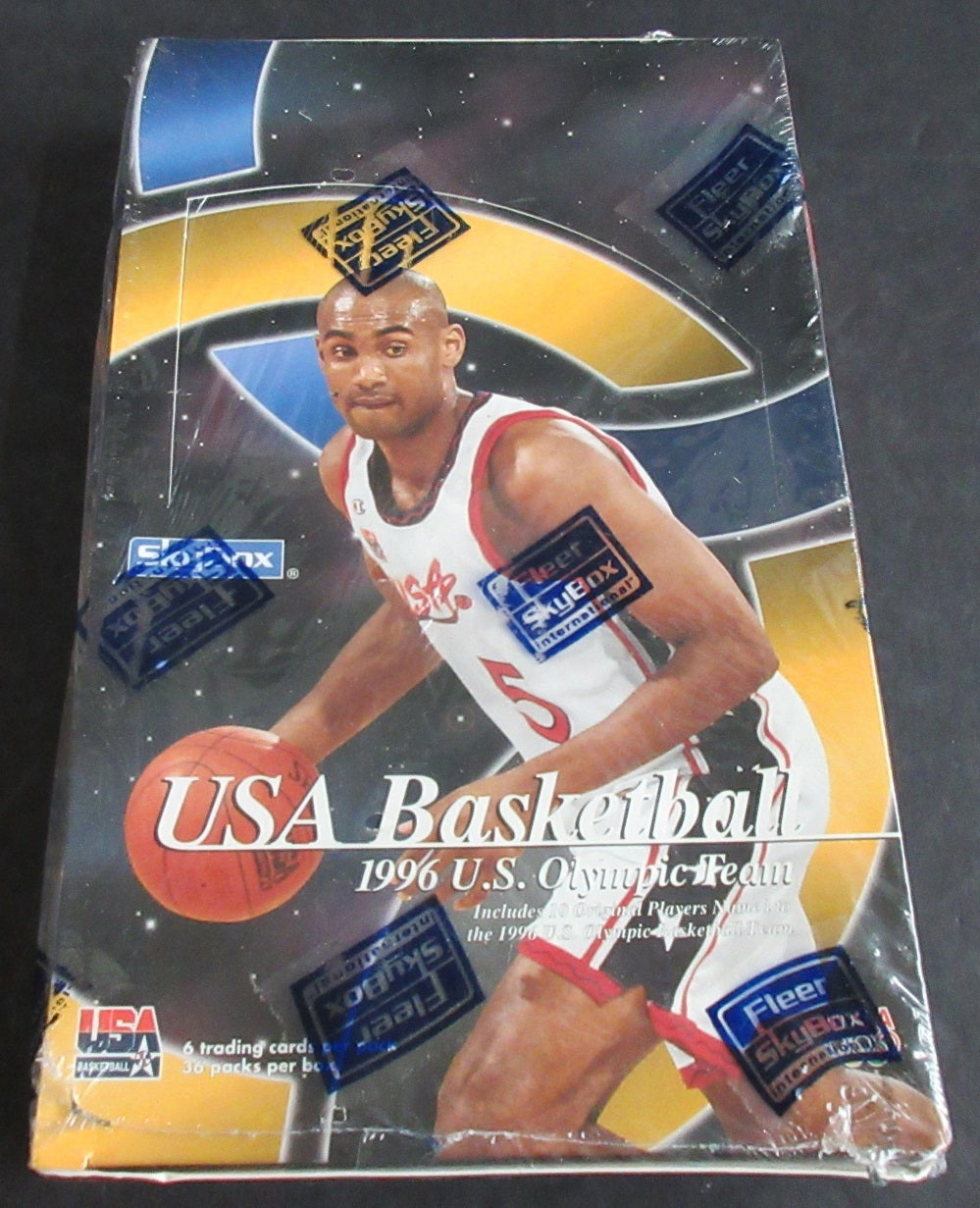 1996 Skybox USA Basketball Olympic Team Box (Retail) (36/6)