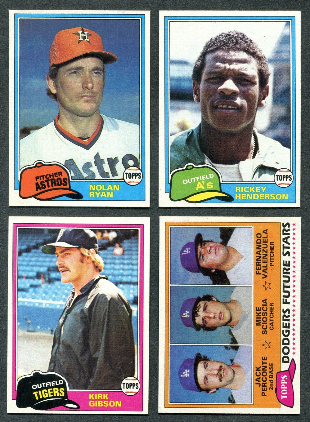 1981 Topps Baseball Complete Set NM NM/MT (726) (23-324)