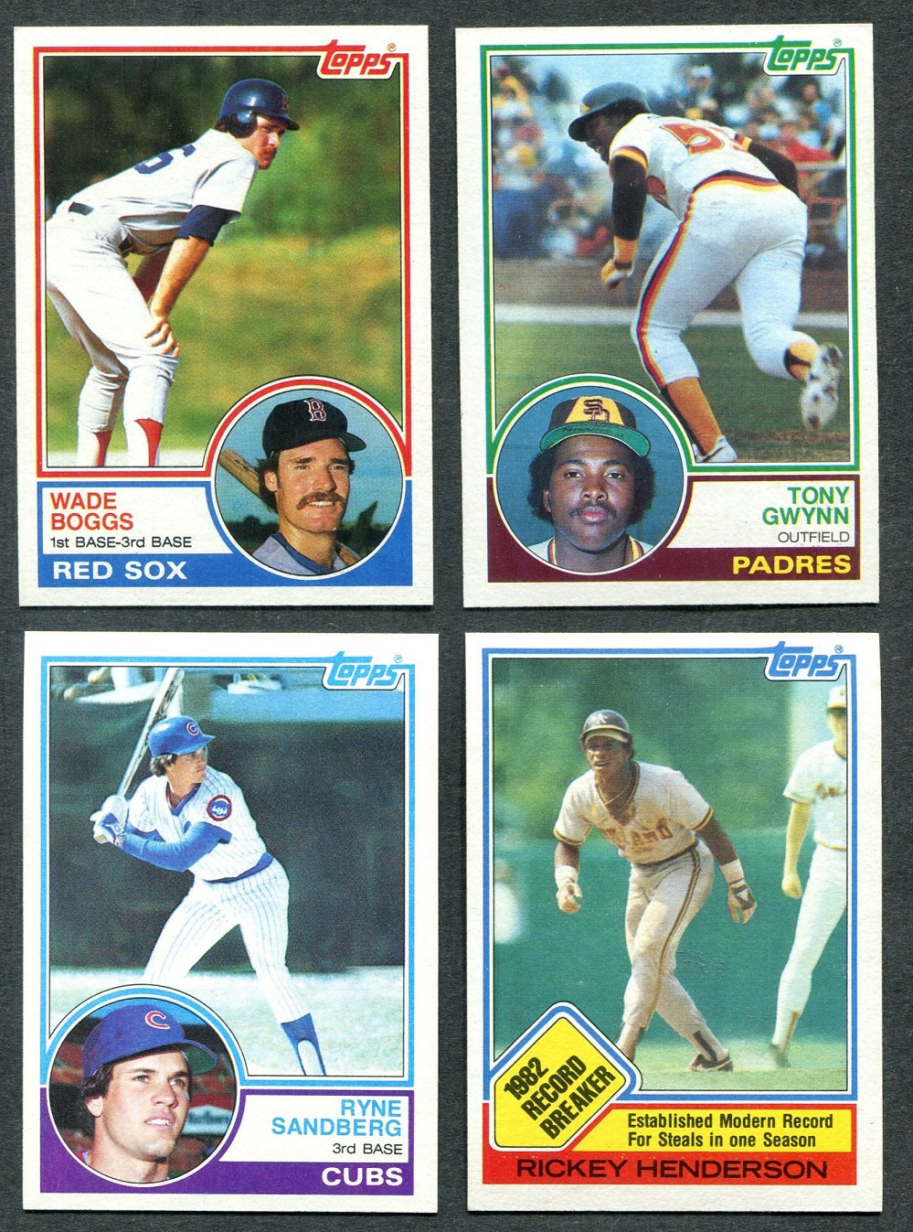 1983 Topps Baseball Complete Set NM NM/MT (792) (23-327)