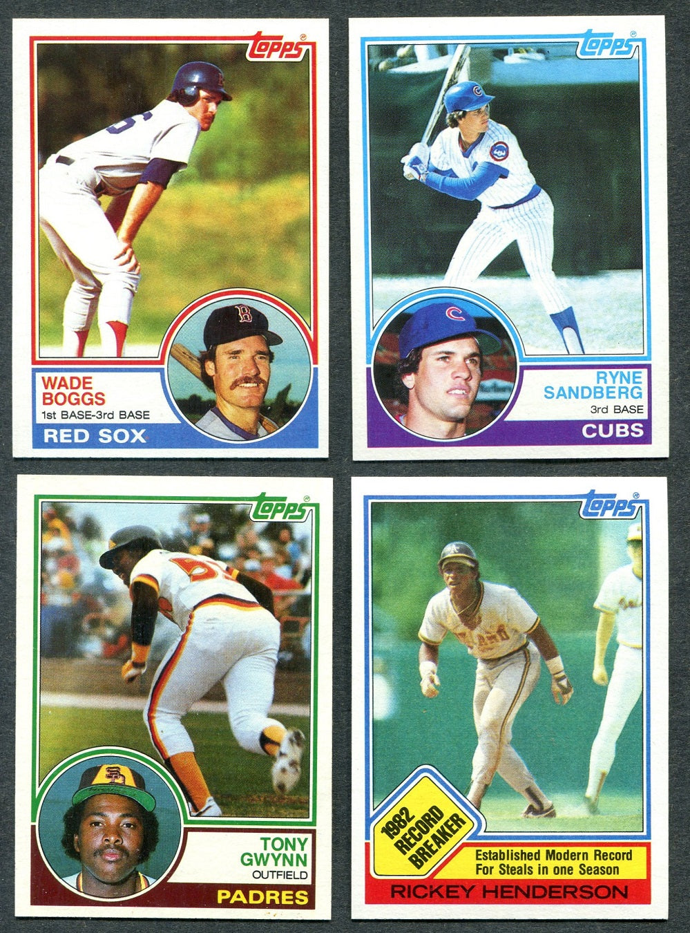 1983 Topps Baseball Complete Set NM (792) (23-329)