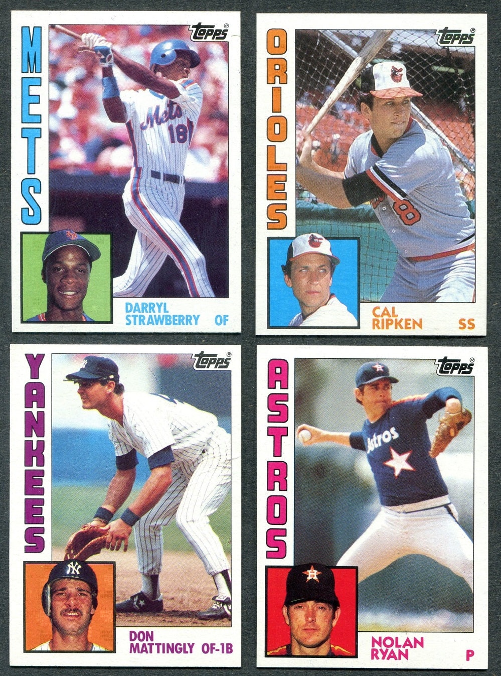 1984 Topps Baseball Complete Set NM (792) (23-331)