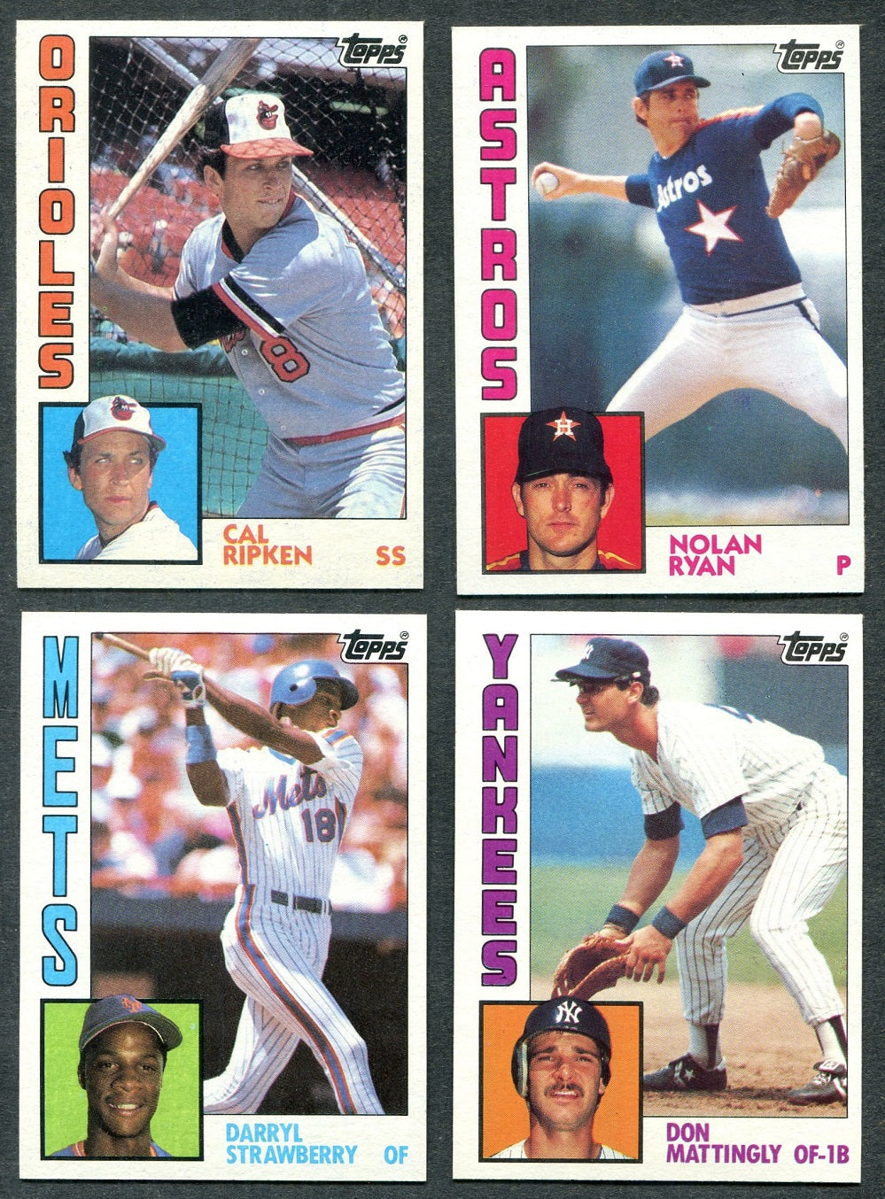 1984 Topps Baseball Complete Set NM (792) (23-332)