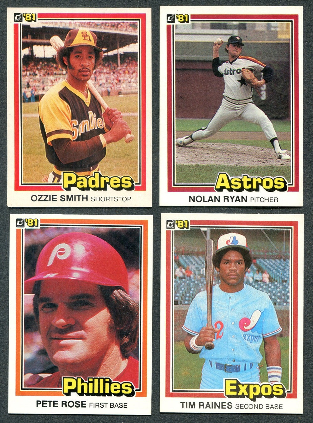 1981 Donruss Baseball Complete Set NM NM/MT (605) (23-338)