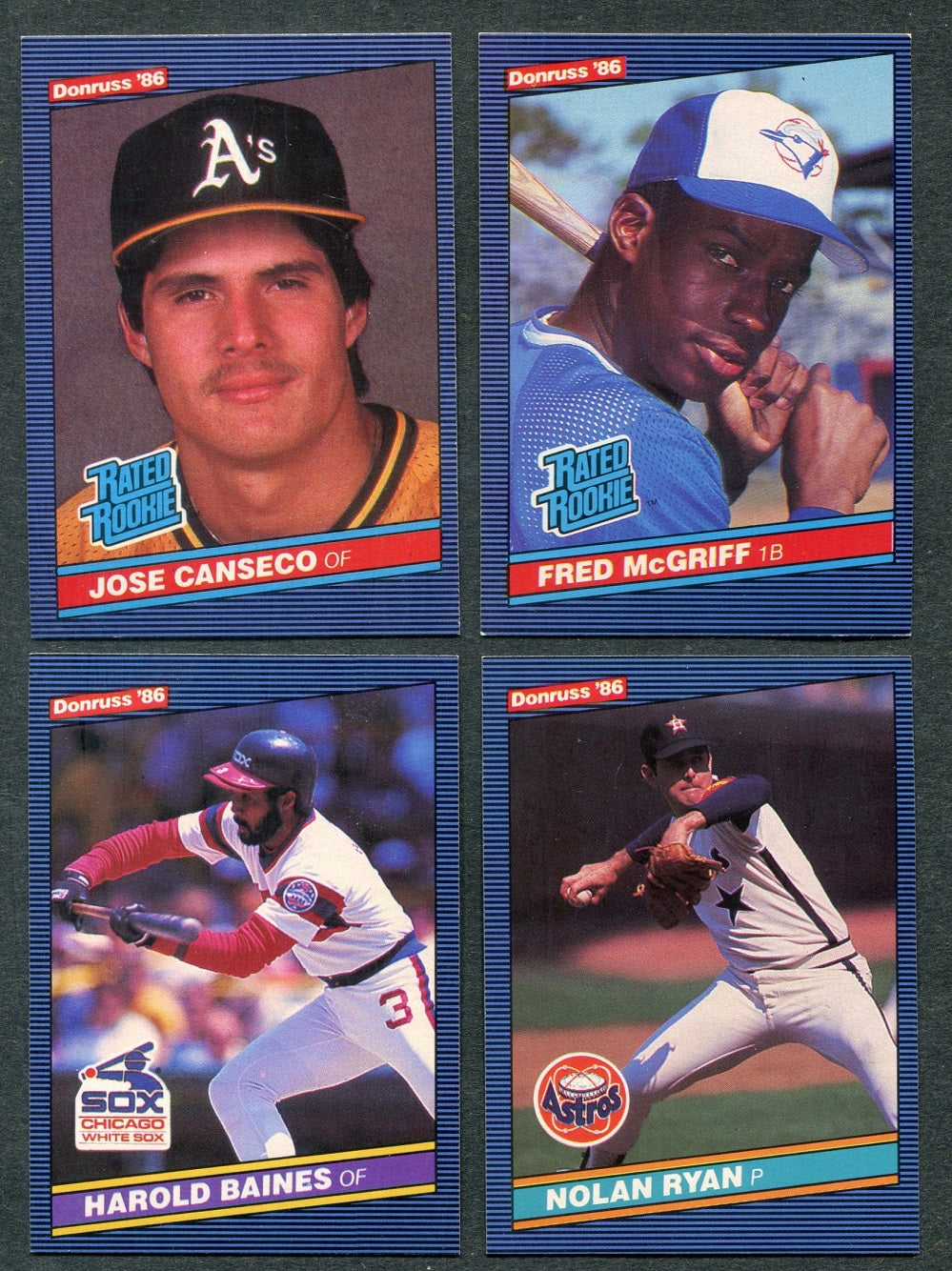 1986 Donruss Baseball Complete Set NM (660) (23-343)