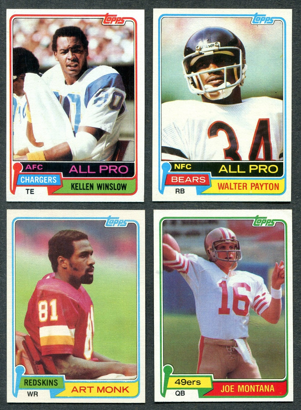 1981 Topps Football Complete Set NM (528) (23-349)