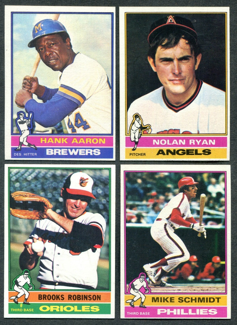 1976 Topps Baseball Complete Set EX NM (660) (24-358) (Read)