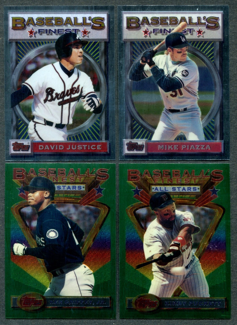 1993 Topps Finest Baseball Complete Set NM/MT (199) (24-362)