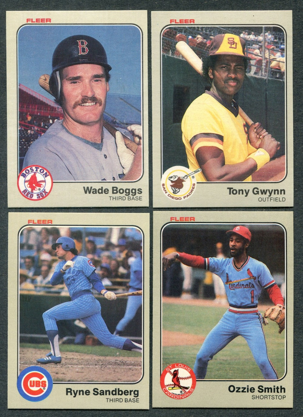 1983 Fleer Baseball Complete Set NM NM/MT (660) (24-363)