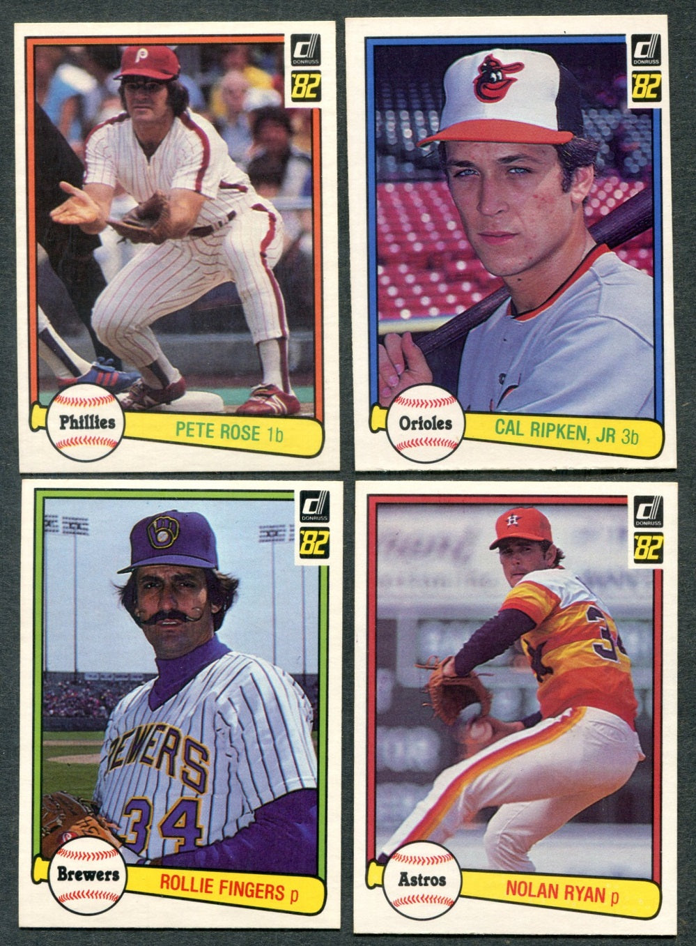 1982 Donruss Baseball Complete Set NM (660) (24-370)