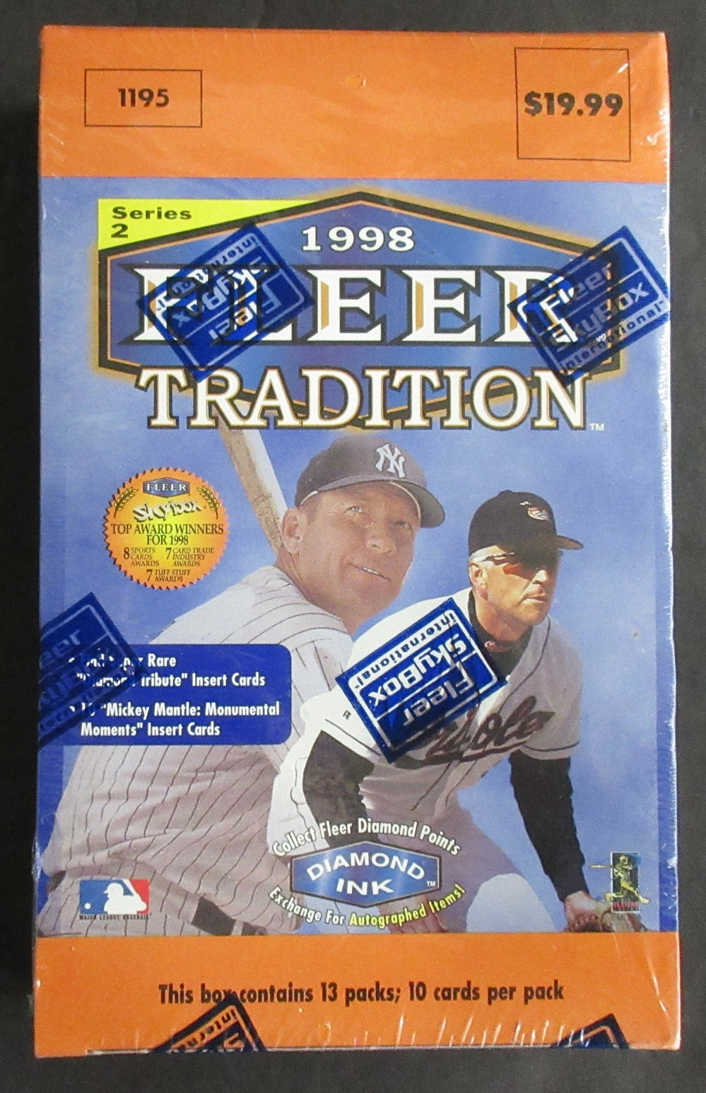 1998 Fleer Tradition Baseball Blaster Box (13/10)