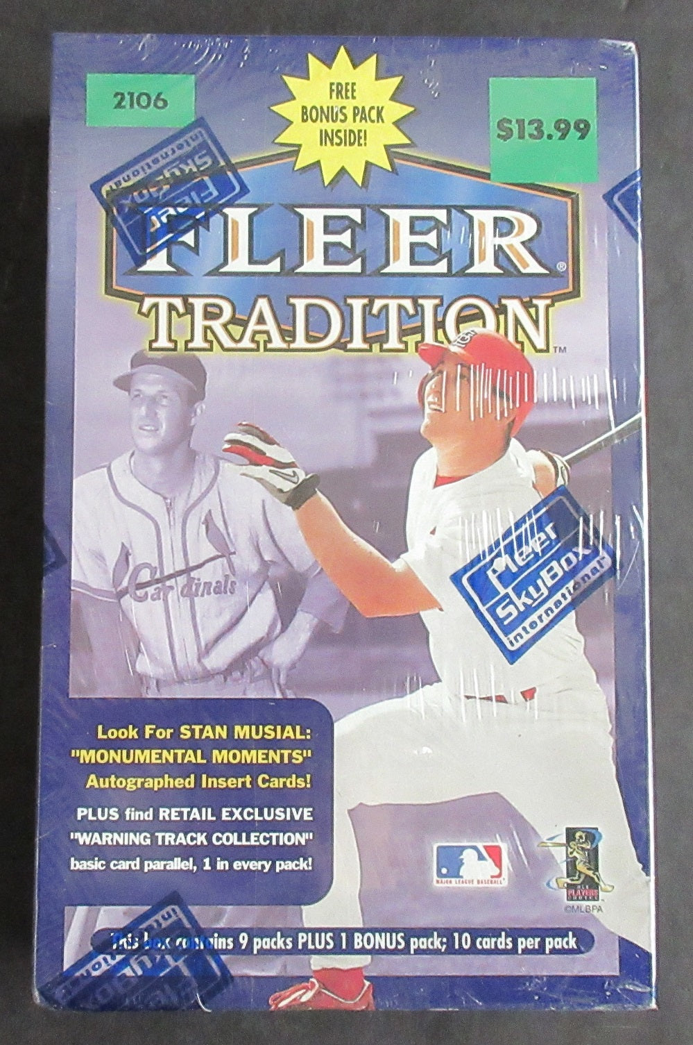 1999 Fleer Tradition Baseball Blaster Box (10/10)