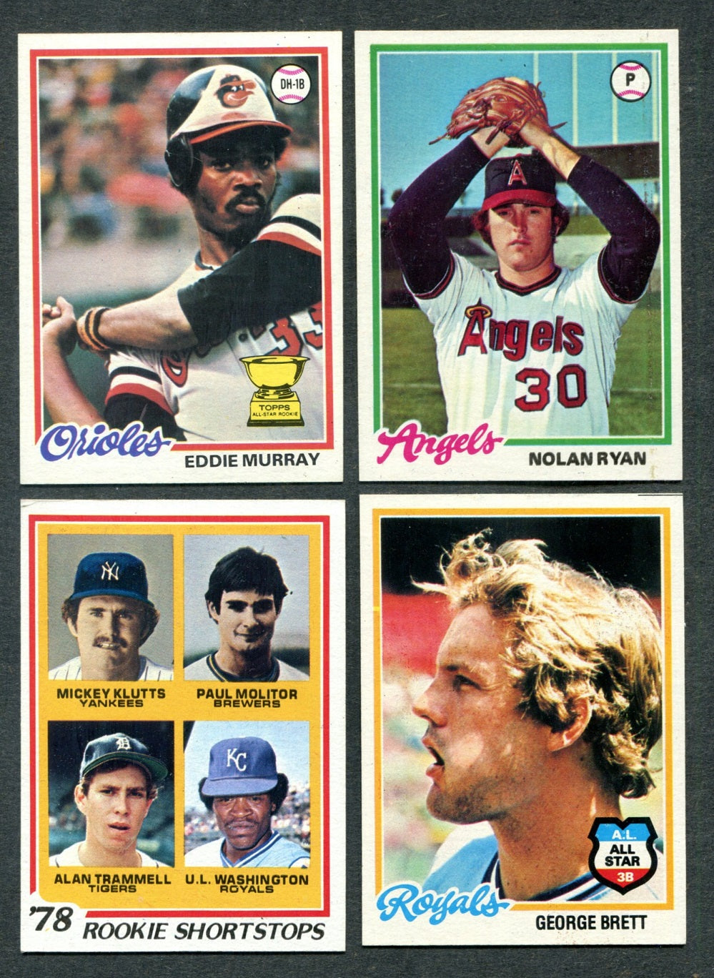 1978 Topps Baseball Complete Set NM (726) (24-348)