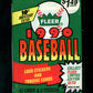 1990 Fleer Baseball Unopened Jumbo Pack (43/3)