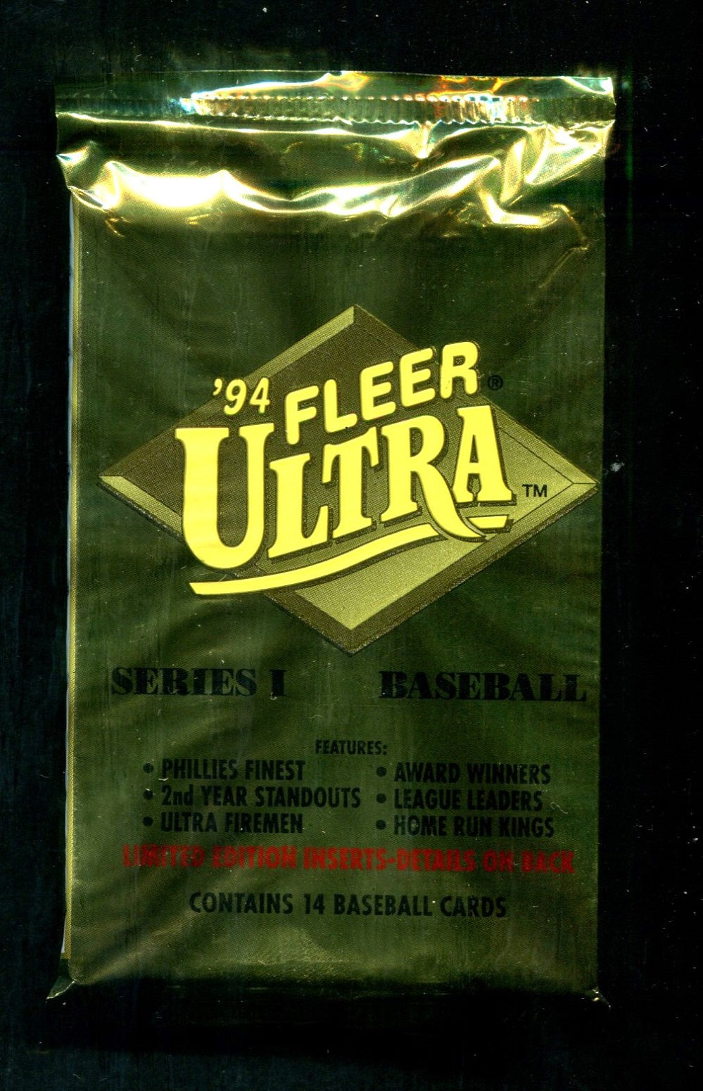 1994 Fleer Ultra Baseball Unopened Series 1 Pack