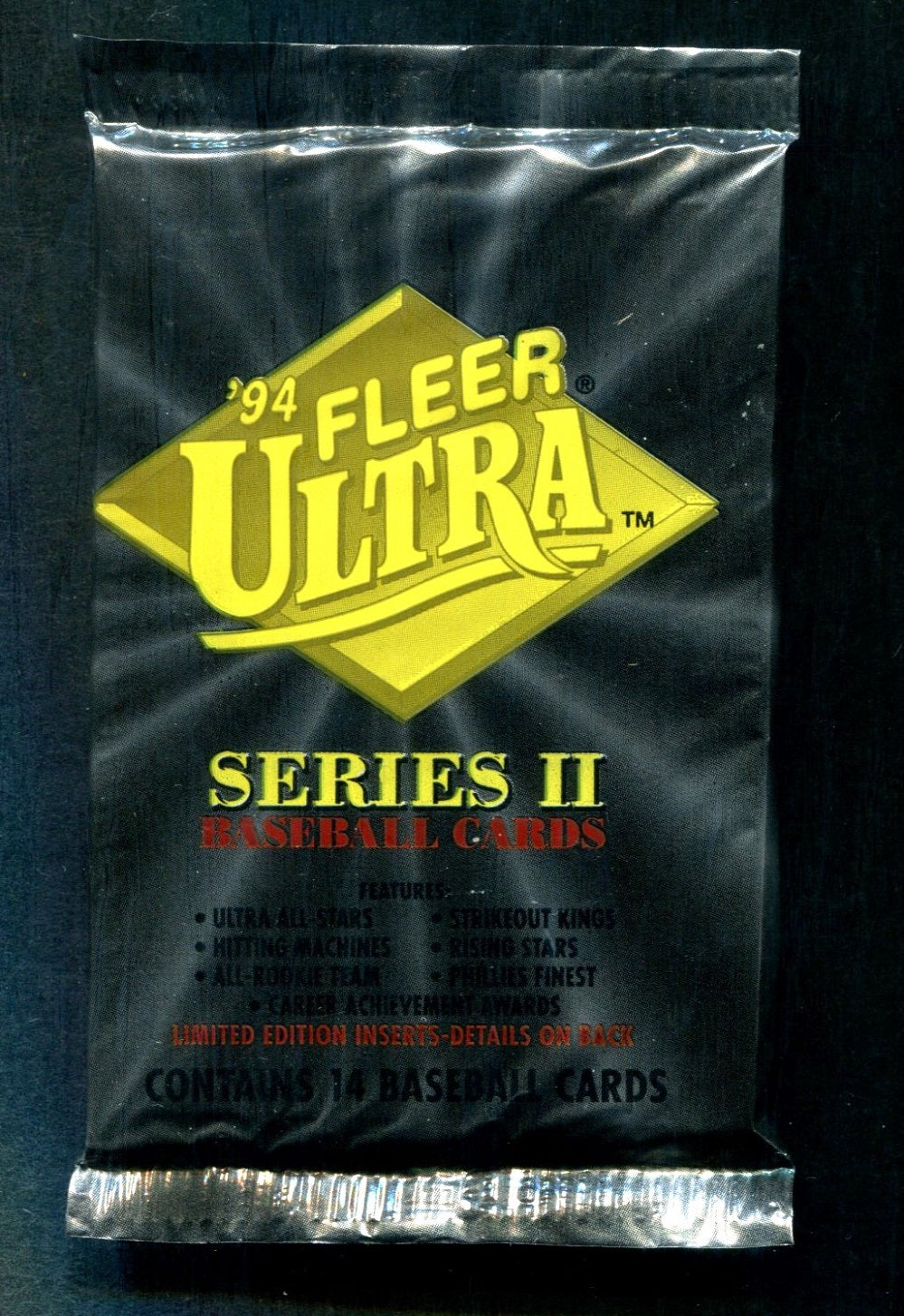 1994 Fleer Ultra Baseball Unopened Series 2 Pack