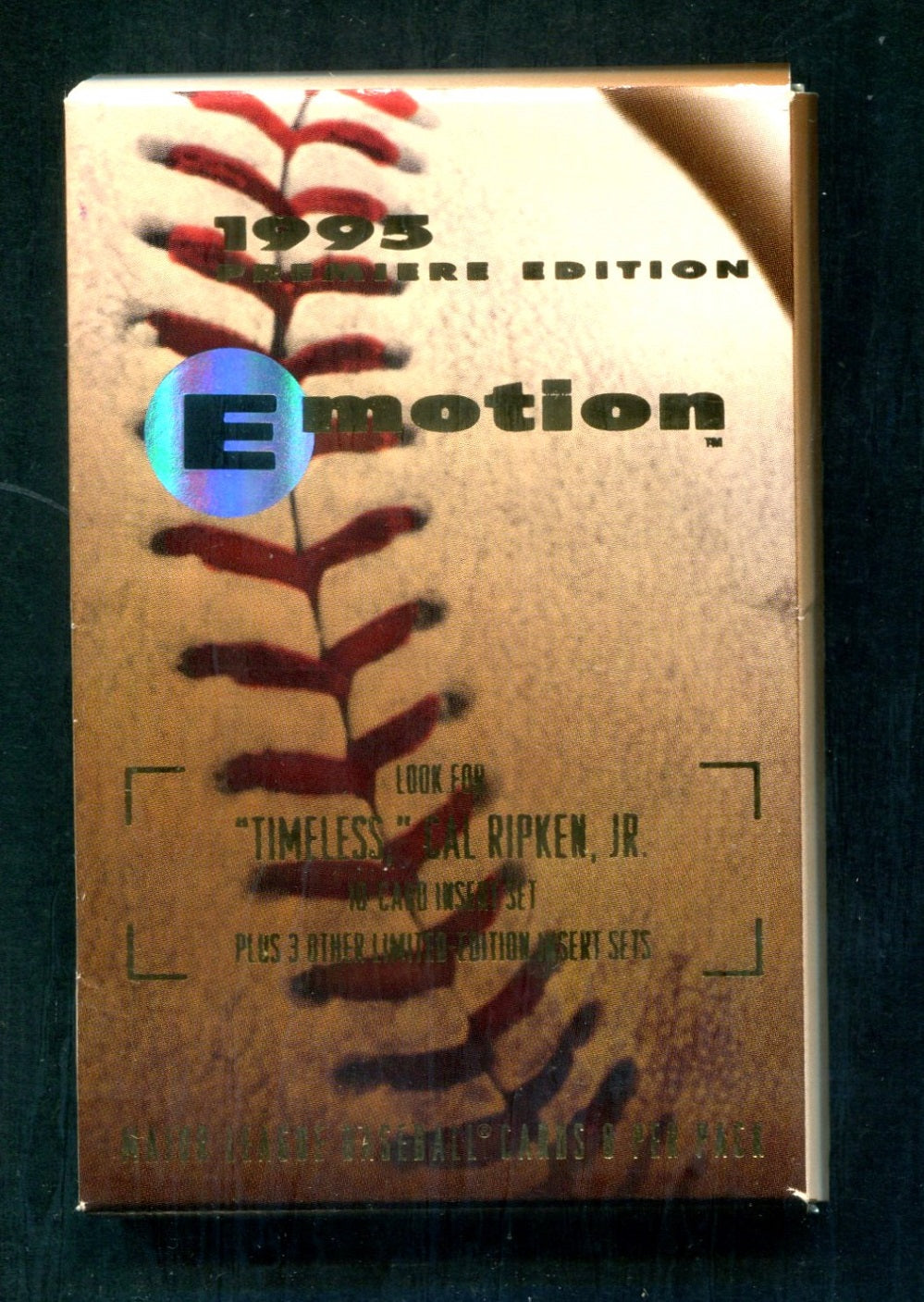 1995 Fleer Emotion Baseball Unopened Pack