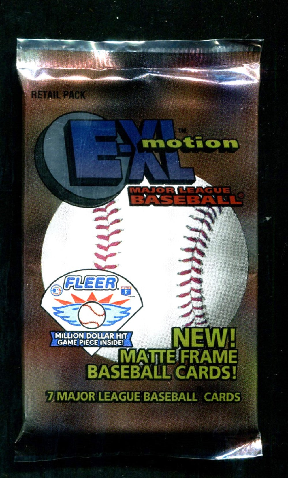 1996 Fleer E-XL Baseball Unopened Pack (Retail)