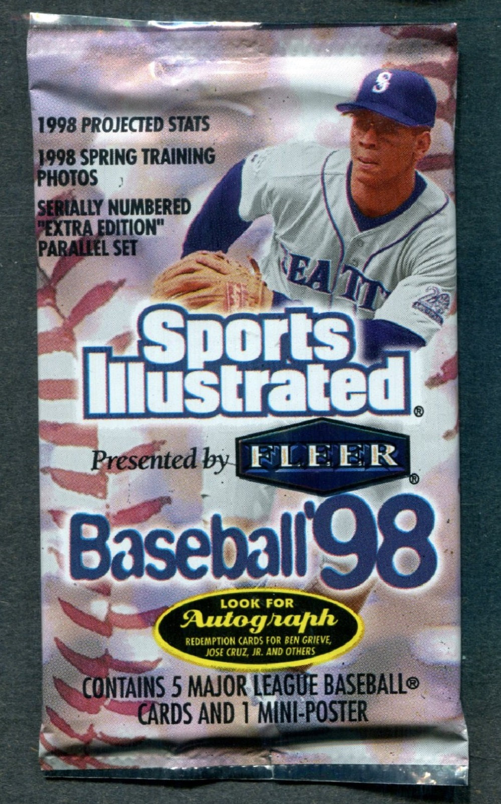 1998 Fleer Sports Illustrated Baseball Unopened Pack