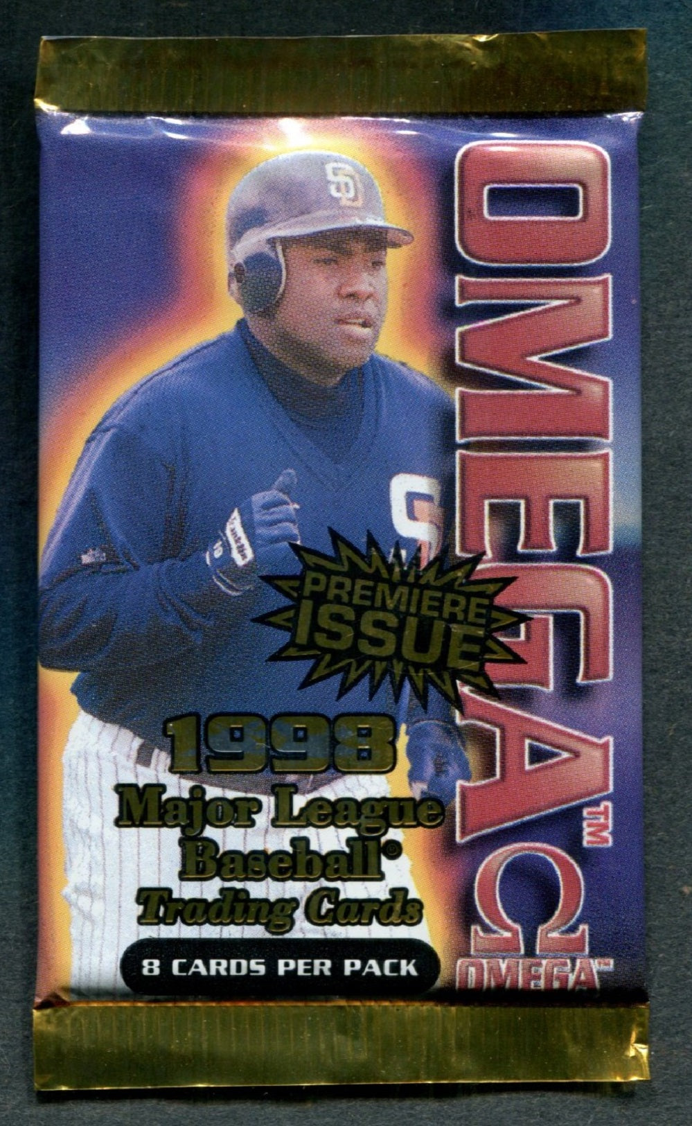 1998 Pacific Omega Baseball Unopened Pack