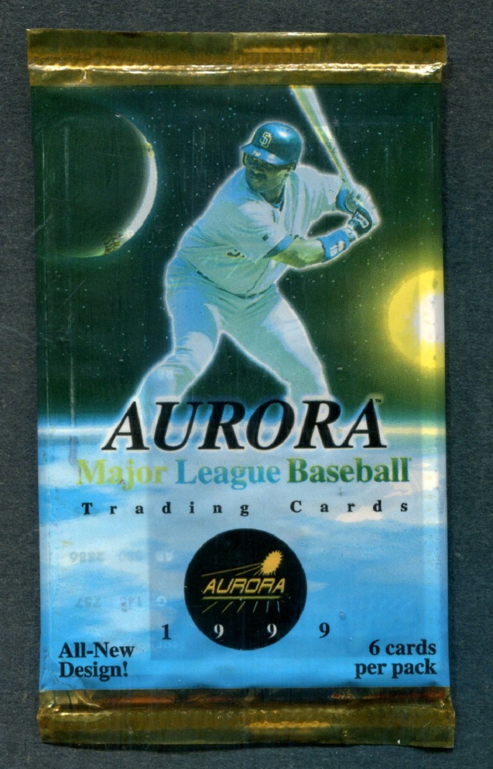 1999 Pacific Aurora Baseball Unopened Pack