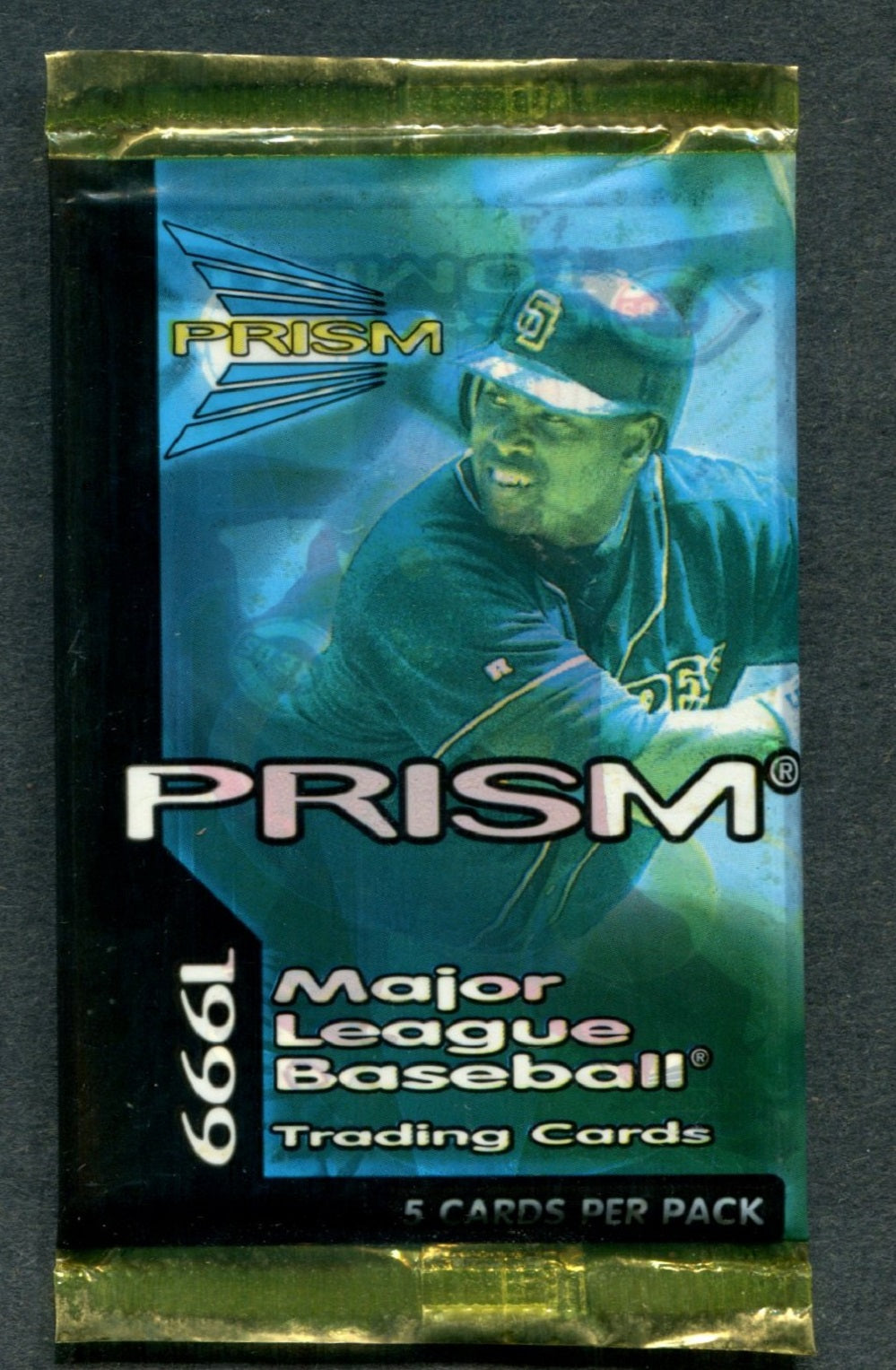 1999 Pacific Prism Baseball Unopened Pack (5 Cards)