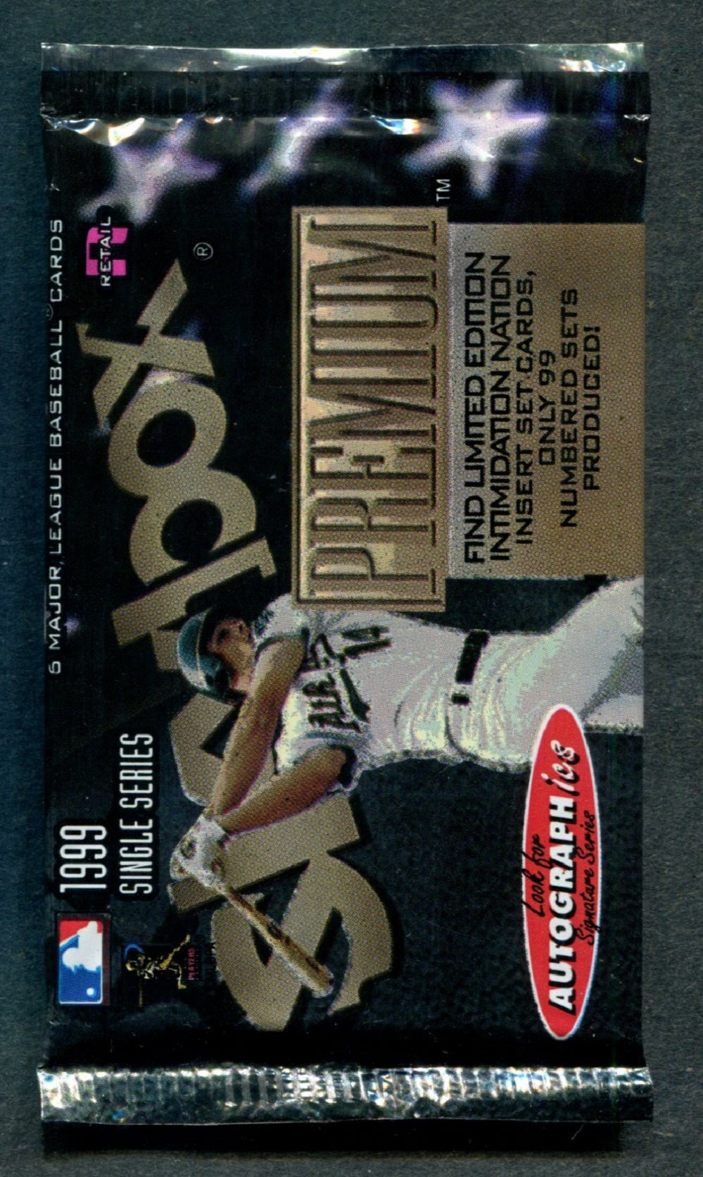 1999 Skybox Premium Baseball Unopened Pack (Retail)