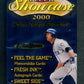 2000 Fleer Showcase Baseball Unopened Pack (Hobby)