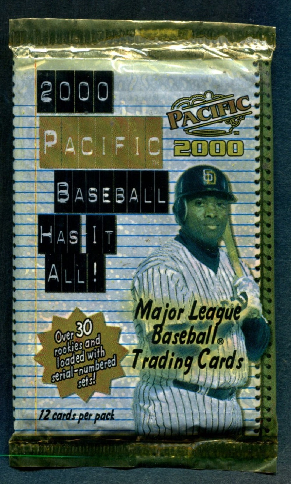 2000 Pacific Baseball Unopened Pack