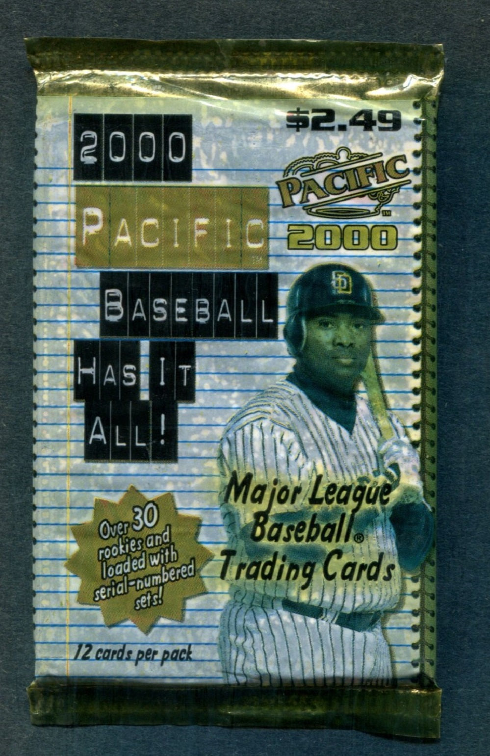 2000 Pacific Baseball Unopened Pack (Retail)