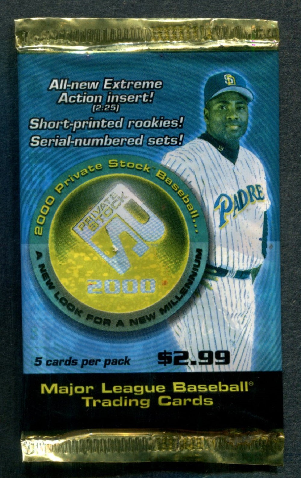 2000 Pacific Private Stock Baseball Unopened Pack (Retail)