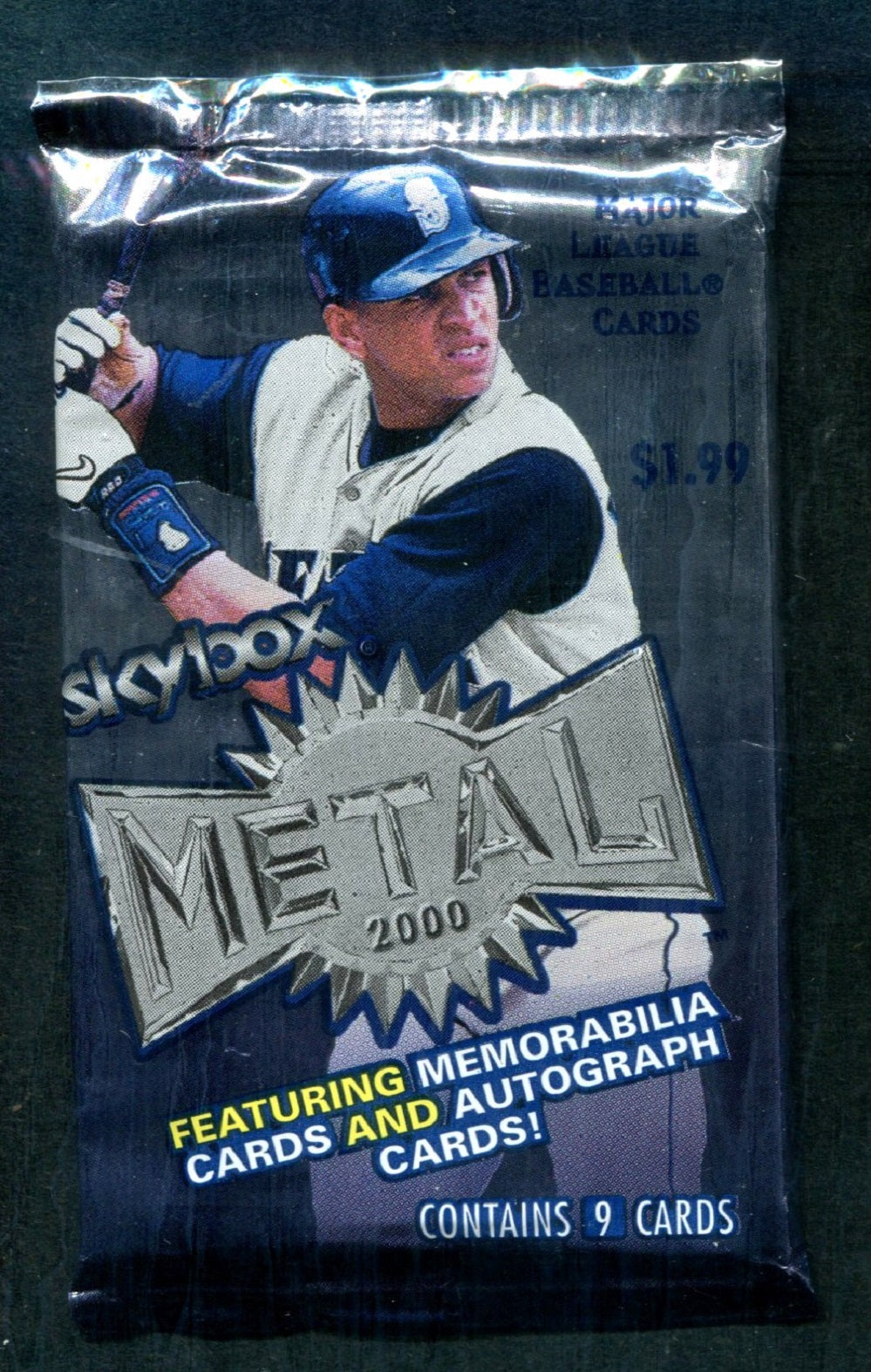 2000 Skybox Metal Baseball Unopened Pack (Retail)