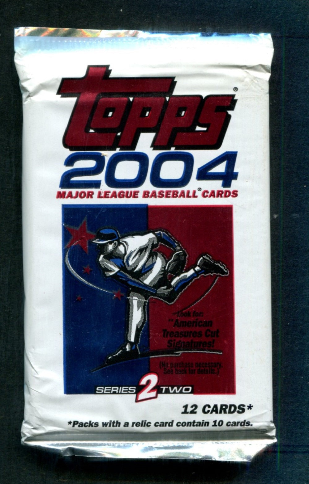 2004 Topps Baseball Unopened Series 2 Pack (Retail)