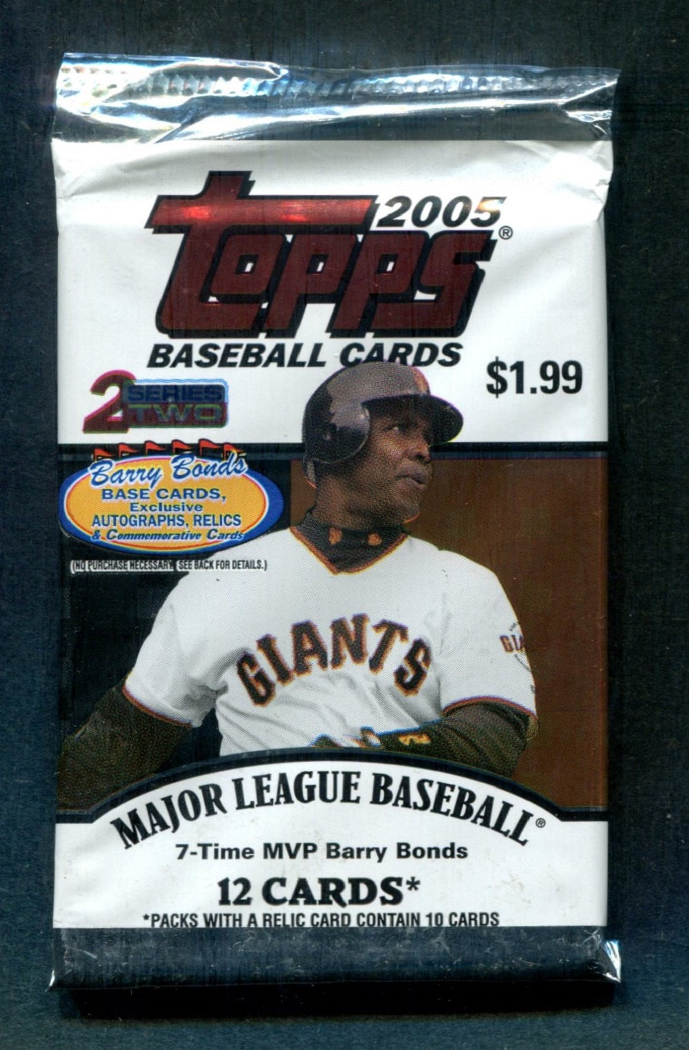 2005 Topps Baseball Unopened Series 2 Pack (Retail)