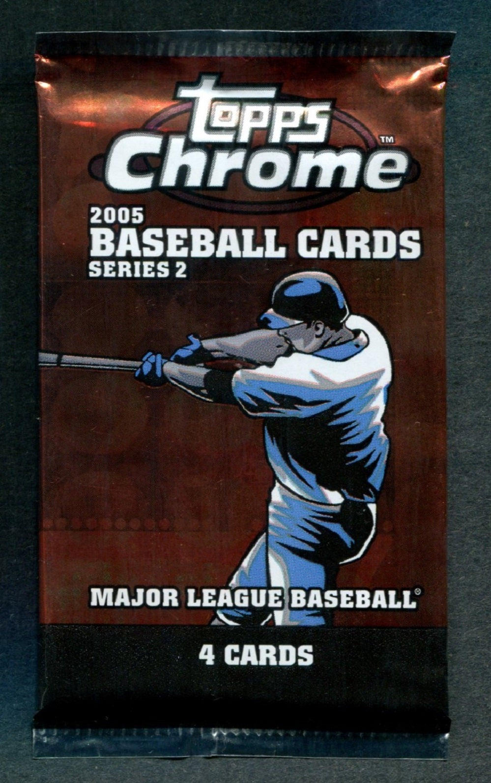 2005 Topps Chrome Baseball Unopened Series 2 Pack (4)