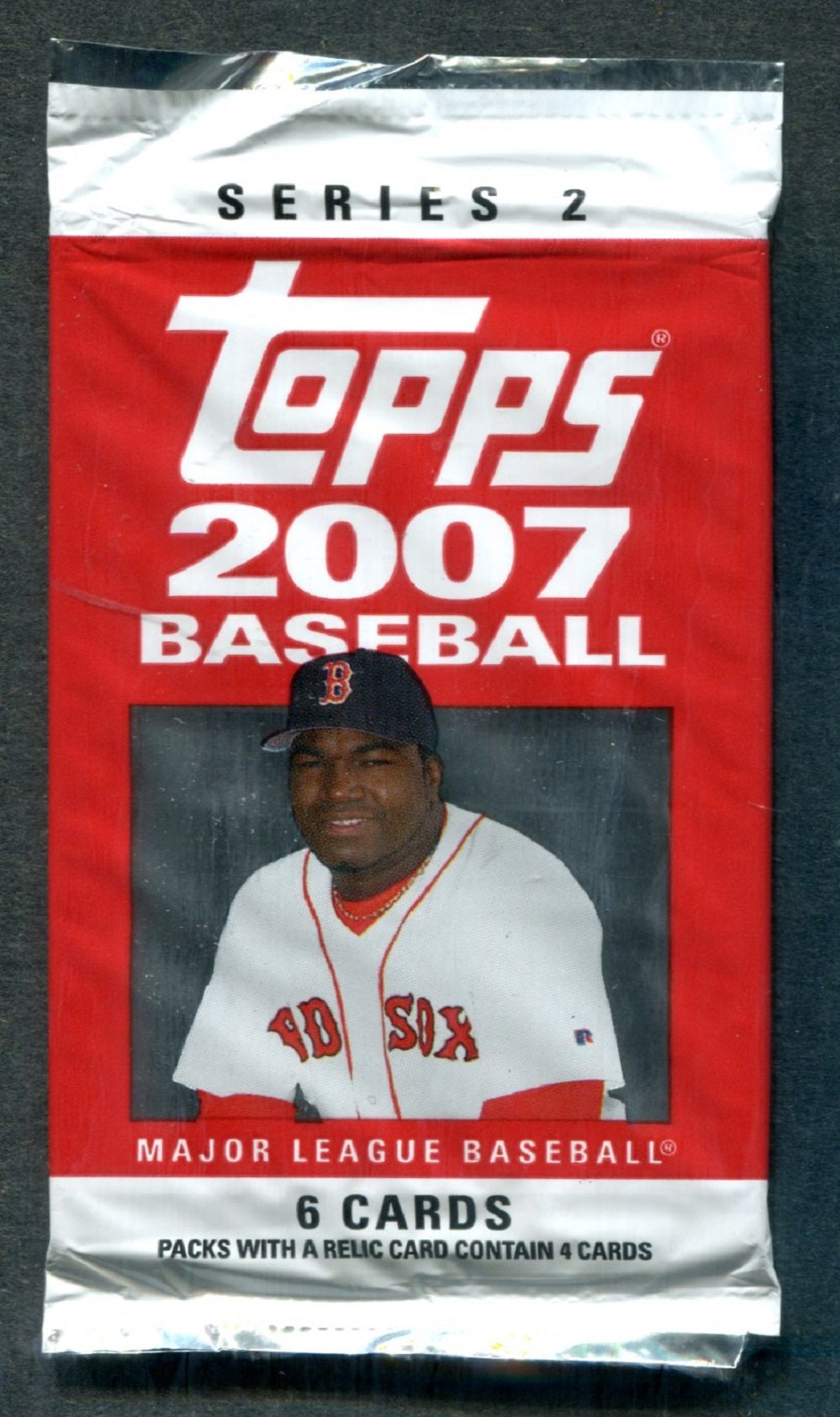 2007 Topps Baseball Unopened Series 2 Pack (6)