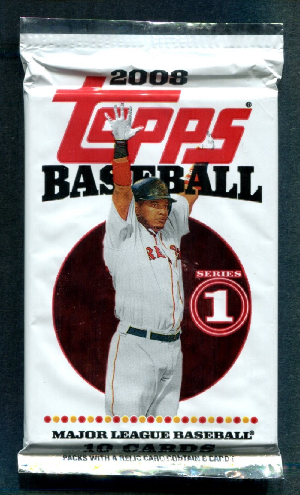 2008 Topps Baseball Unopened Series 1 Pack (10)