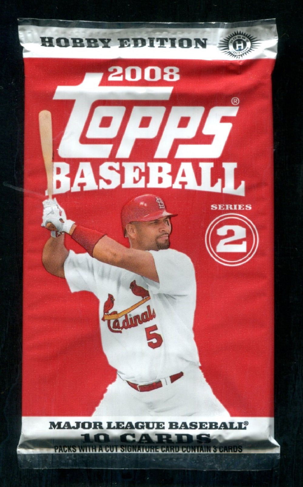 2008 Topps Baseball Unopened Series 2 Pack (Hobby)