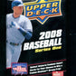 2008 Upper Deck Baseball Unopened Series 1 Jumbo Pack (20 Cards)