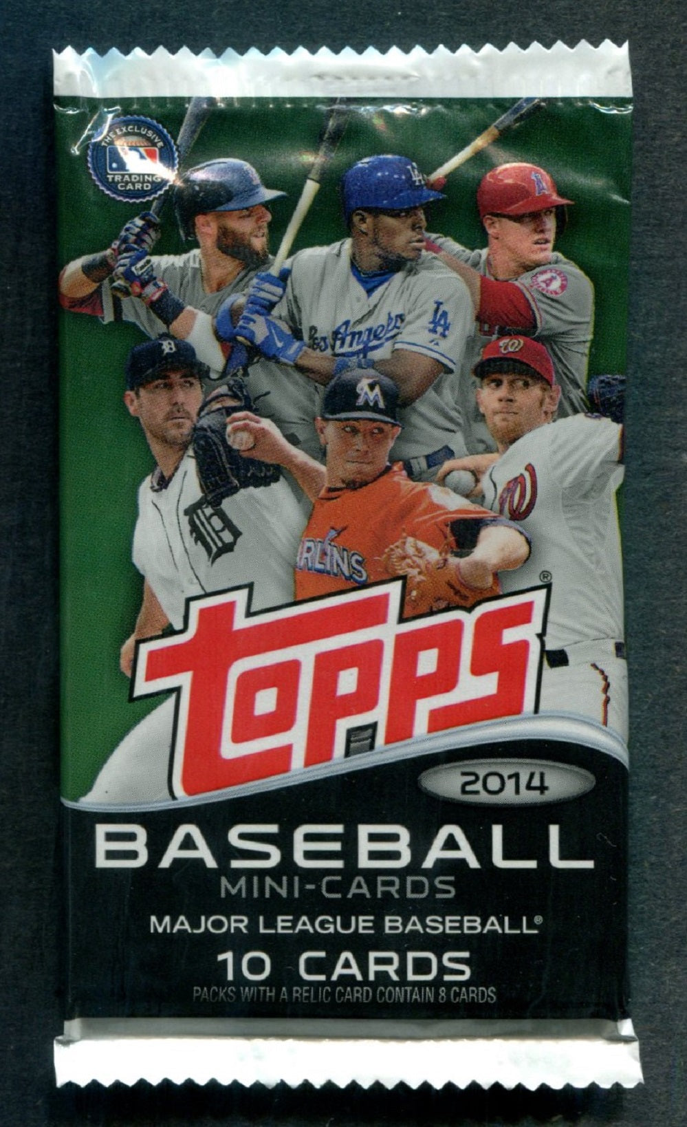 2014 Topps Baseball Mini Cards Unopened Pack