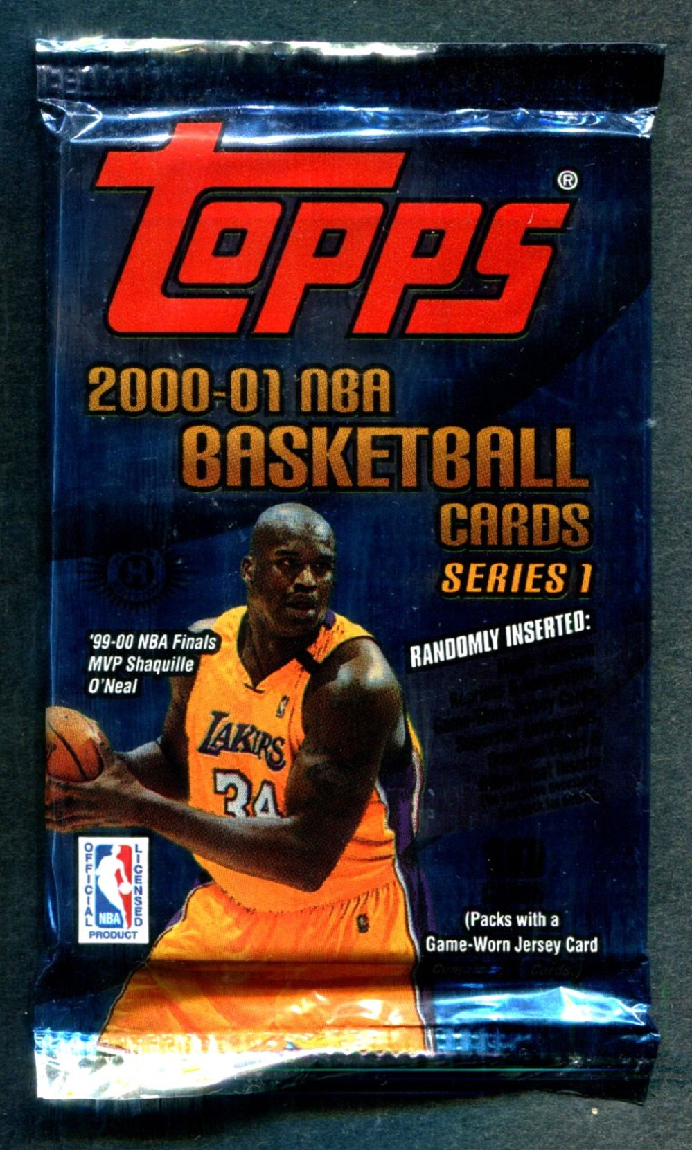 2000/01 Topps Basketball Unopened Series 1 Pack (Hobby)