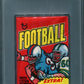 1975 Topps Football Unopened Wax Pack PSA 7