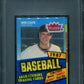 1987 Fleer Baseball Unopened Cello Pack PSA 9 Clark Top *6993