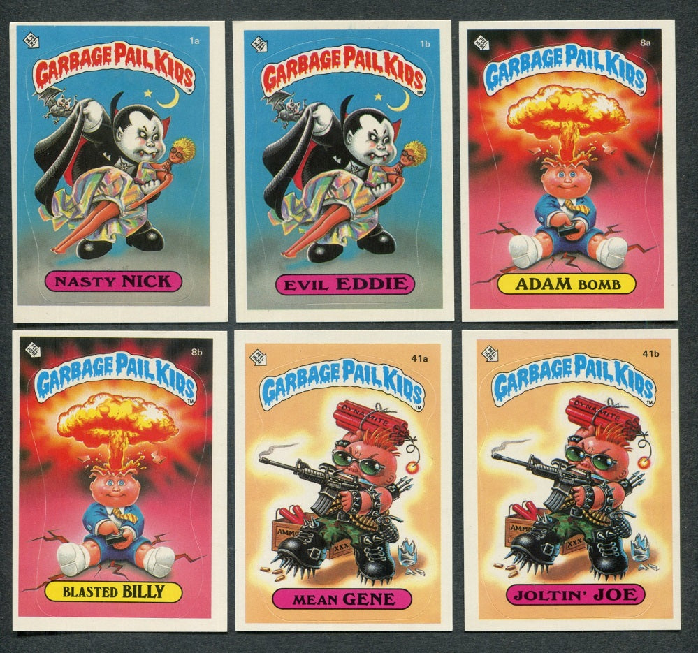 1985 Topps Garbage Pail Kids Complete Series 1 Set (Base Set) NM NM/MT